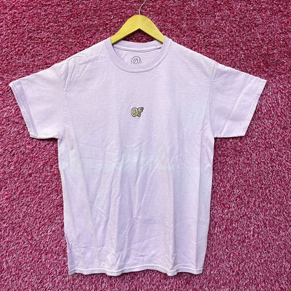 Odd future Embroidered Logo Purple Tshirt size Medium