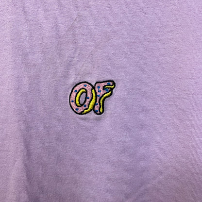 Odd future Embroidered Logo Purple Tshirt size Medium