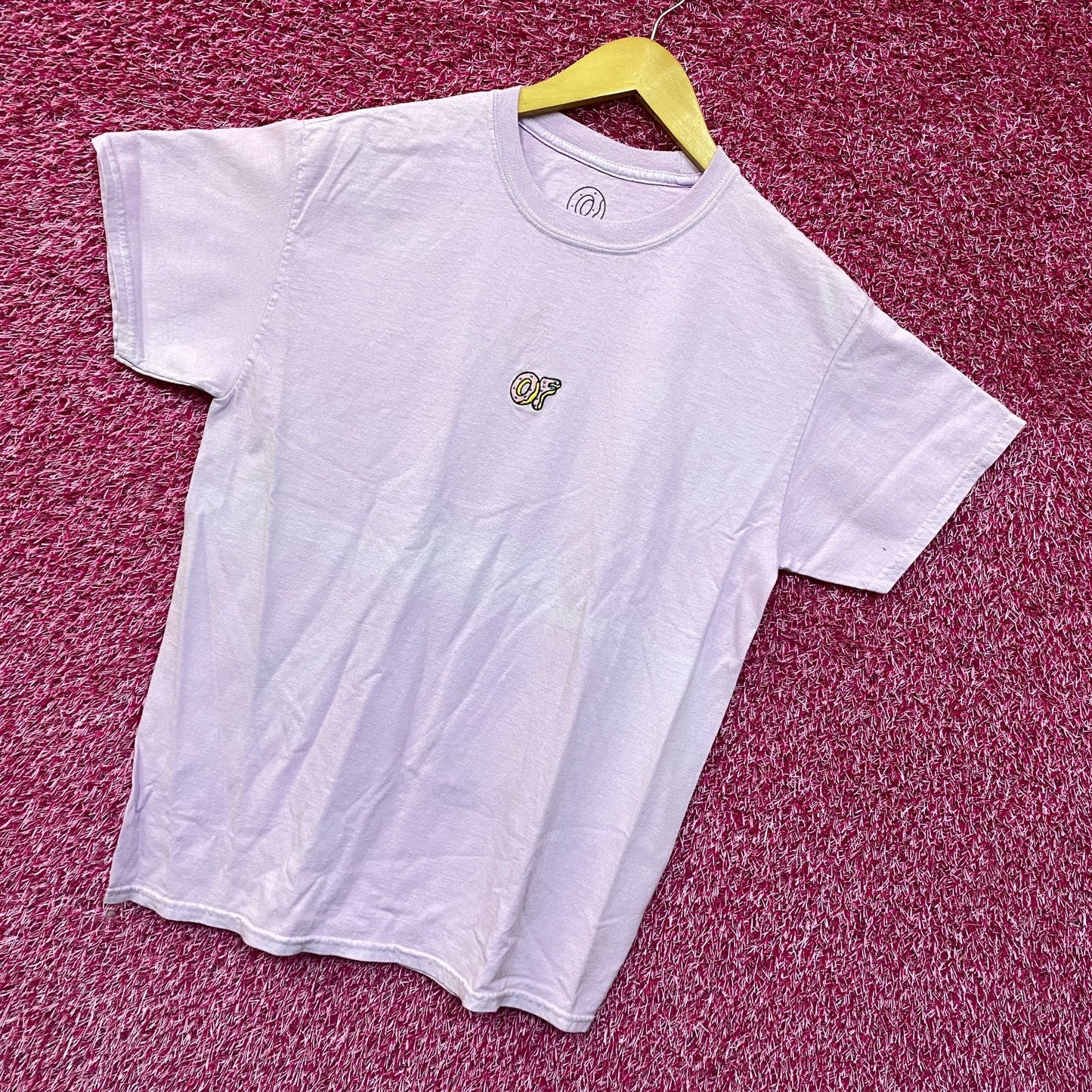 Odd future Embroidered Logo Purple Tshirt size Medium