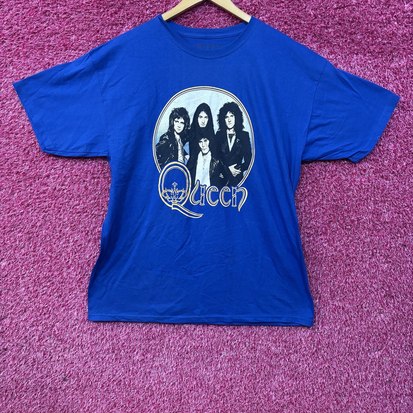 Queen Vintage 1970's Blue T-Shirt XL