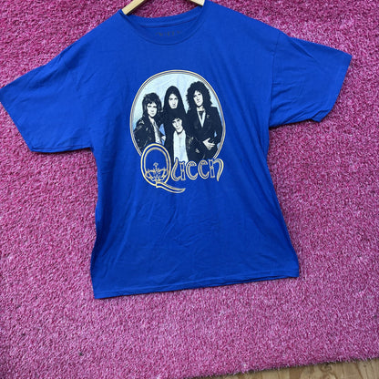 Queen Vintage 1970's Blue T-Shirt XL