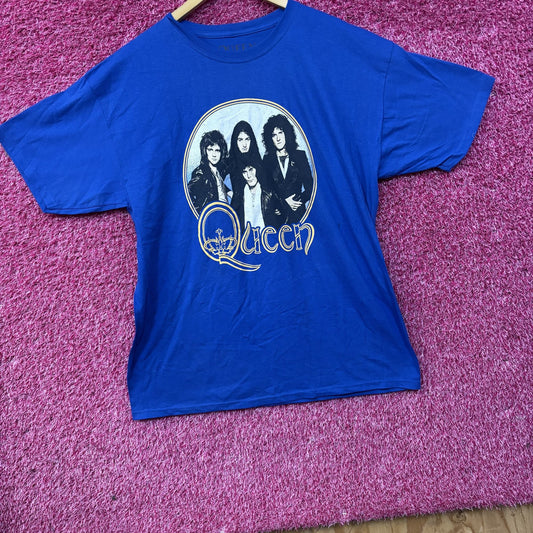 Queen Vintage 1970's Blue T-Shirt XL