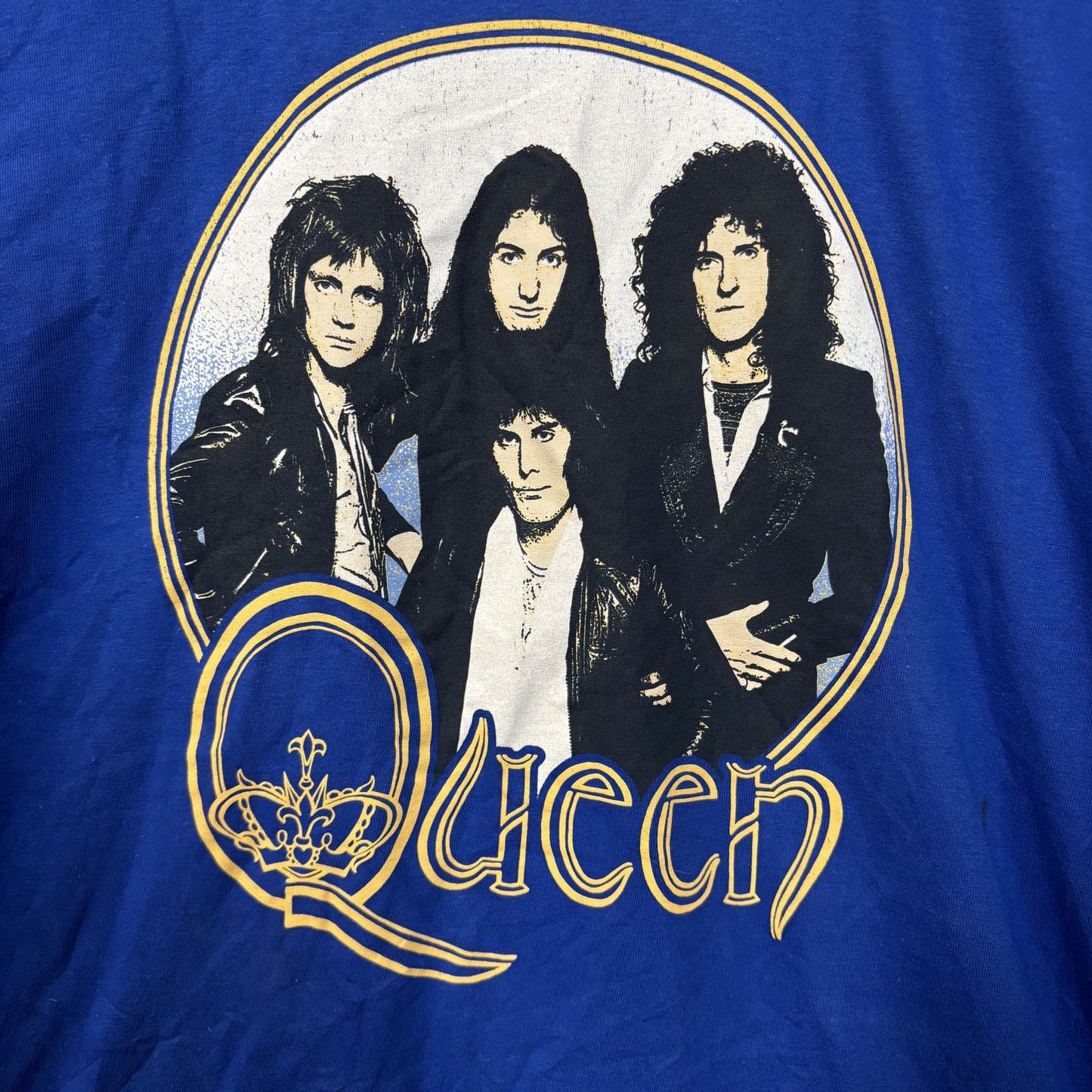 Queen Vintage 1970's Blue T-Shirt XL
