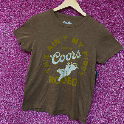 Junk Food Coors Rodeo Women's Graphic T-Shirt Large