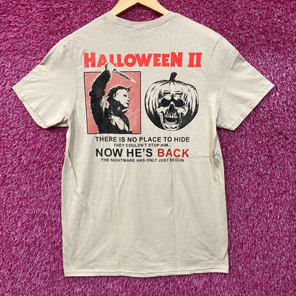 Halloween II Michael Myers Horror Graphic T-Shirt Medium