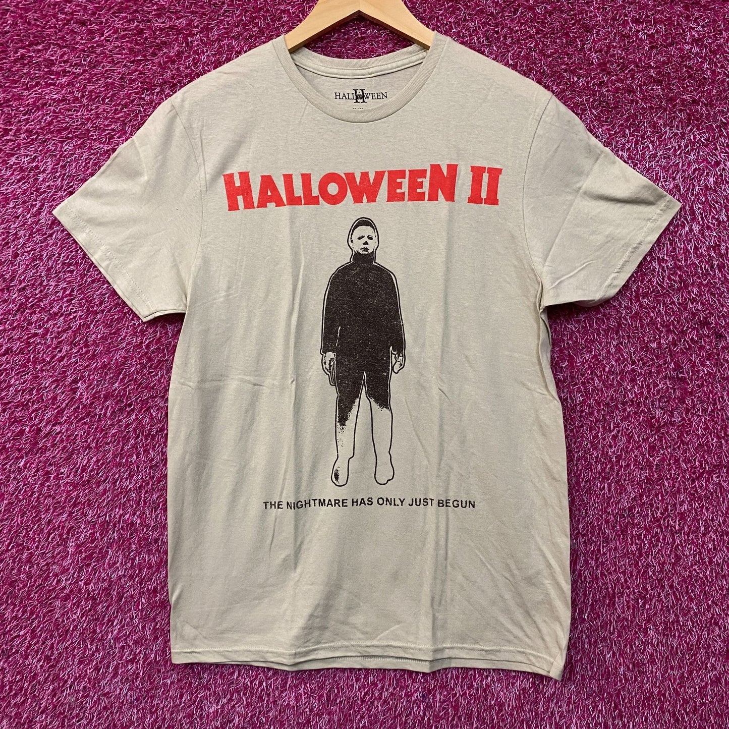 Halloween II Michael Myers Horror Graphic T-Shirt Medium
