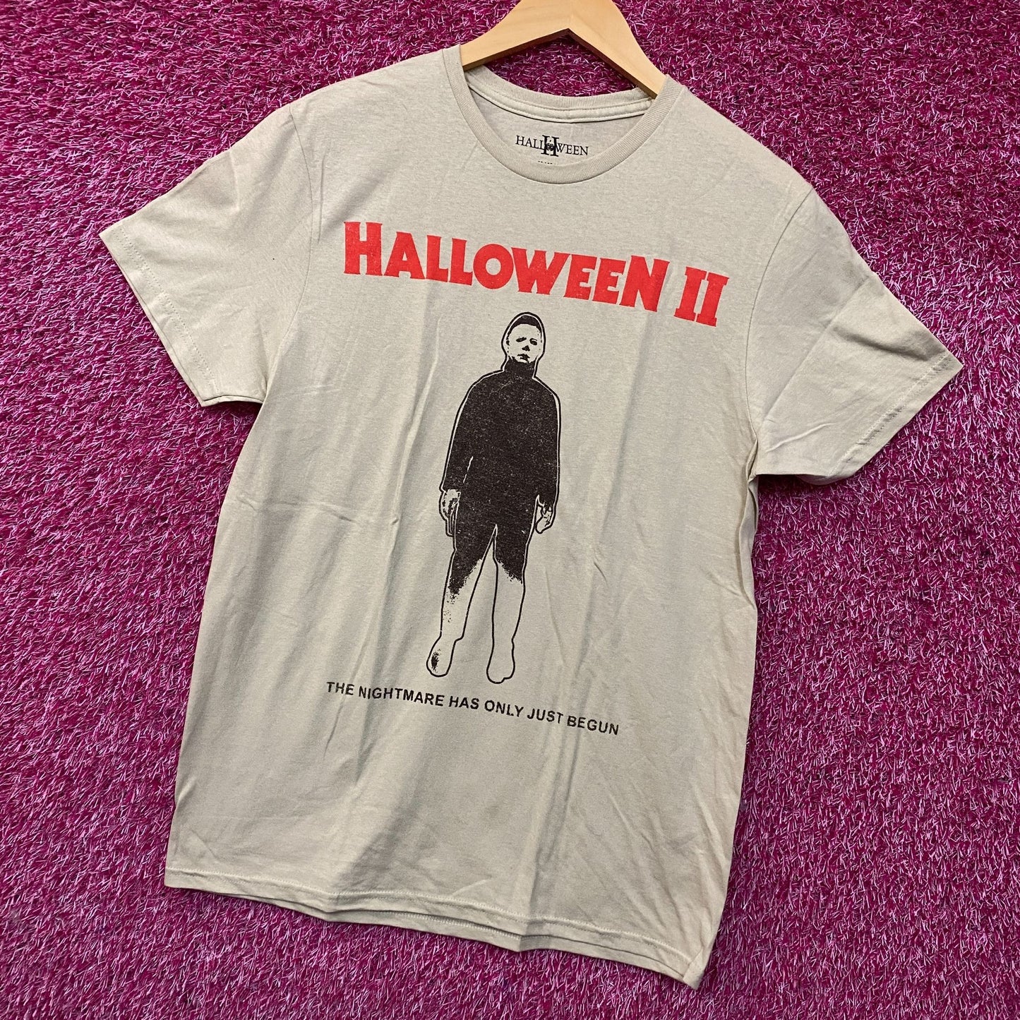 Halloween II Michael Myers Horror Graphic T-Shirt Medium
