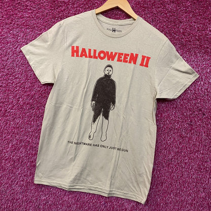 Halloween II Michael Myers Horror Graphic T-Shirt Medium
