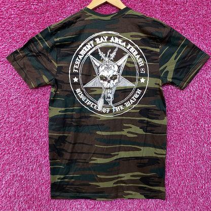 Testament Bay Area Thrash Camo T-Shirt Medium