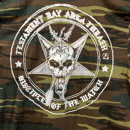 Testament Bay Area Thrash Camo T-Shirt Medium