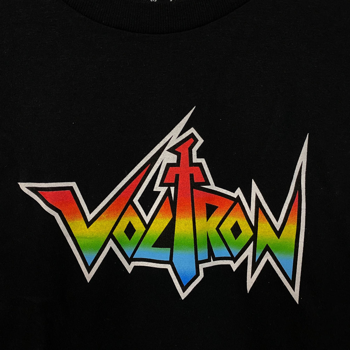 Voltron: Defender of the Universe Character Panels Retro Graphic T-Shirt XL