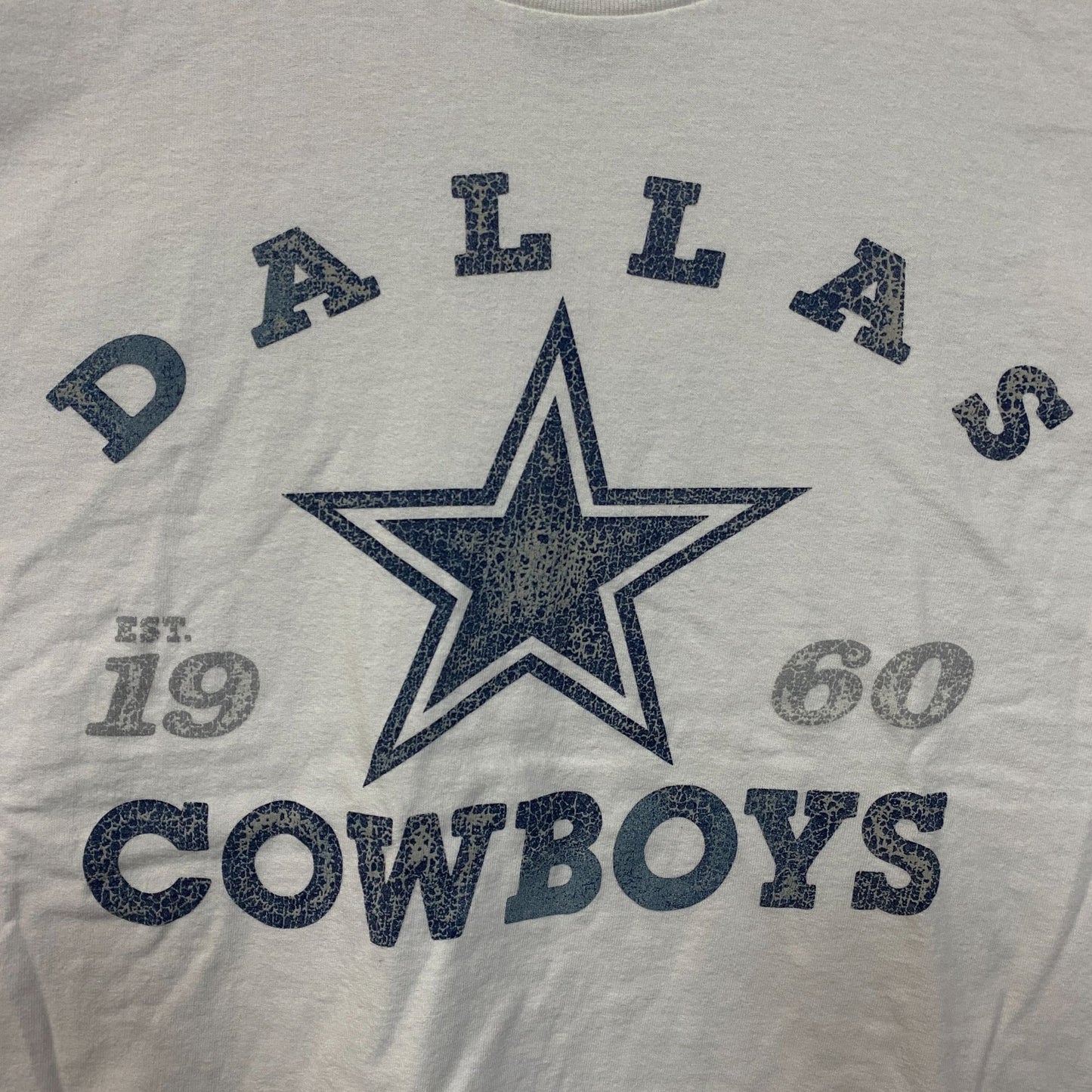 Junk Food Dallas Cowboys Est. 1960 Graphic Vintage Style T-Shirt XL