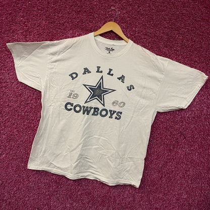 Junk Food Dallas Cowboys Est. 1960 Graphic Vintage Style T-Shirt XL