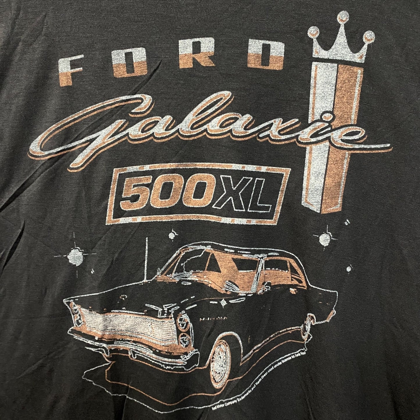 Junk Food Clothing Ford Galaxie 500 XL Vintage Style Graphic Women's Tissue Tank XL