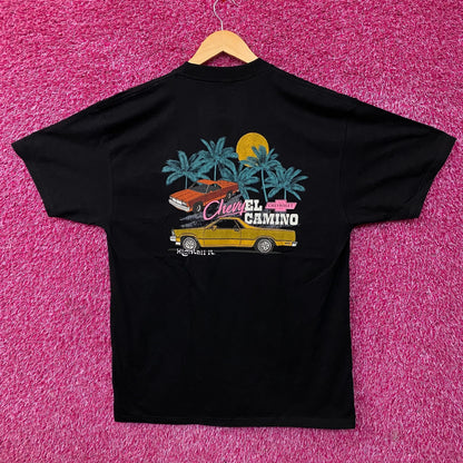 Chevrolet Hightail It Chevy El Camino Sunset Promotional T-Shirt Large