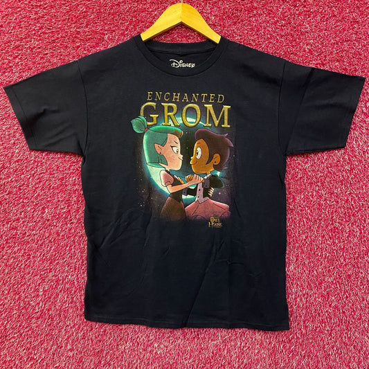 Disney Owl House Enchanted Grom Luz & Amity T-Shirt Extra Small