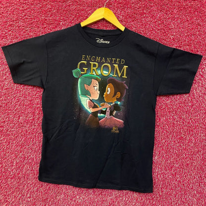 Disney Owl House Enchanted Grom Luz & Amity T-Shirt Extra Small