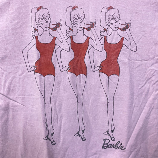 Junk Food Clothing Barbie Doll Retro Graphic Oversized T-Shirt L/XL