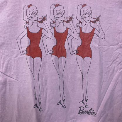 Junk Food Clothing Barbie Doll Retro Graphic Oversized T-Shirt L/XL