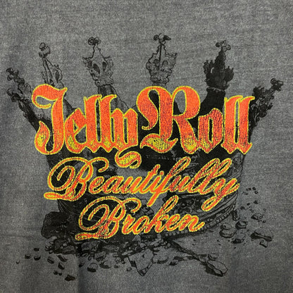 Jelly Roll Beautifully Broken Graphic Album T-shirt XL