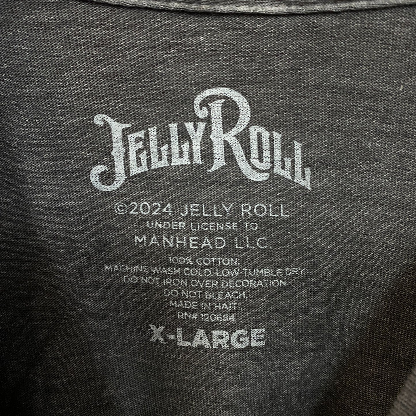 Jelly Roll Beautifully Broken Graphic Album T-shirt XL