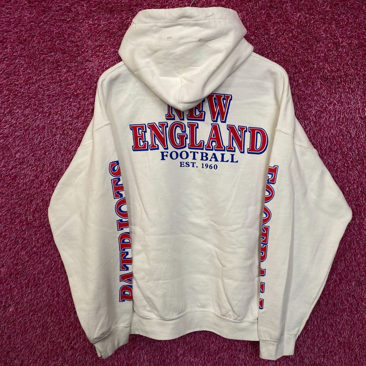 Junk Food New England Patriots Fandom Hoodie Large