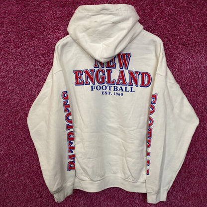 Junk Food New England Patriots Fandom Hoodie Large