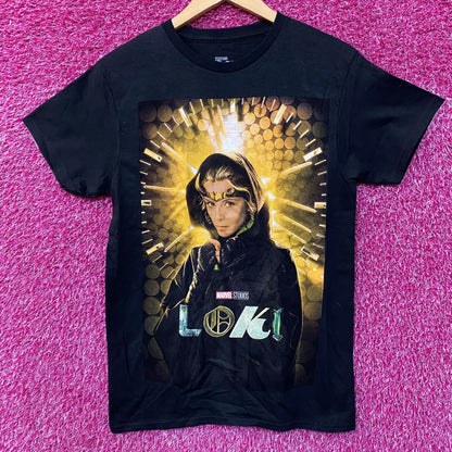 Marvel Studios Loki Disney Sylvie Graphic Print T-Shirt SM