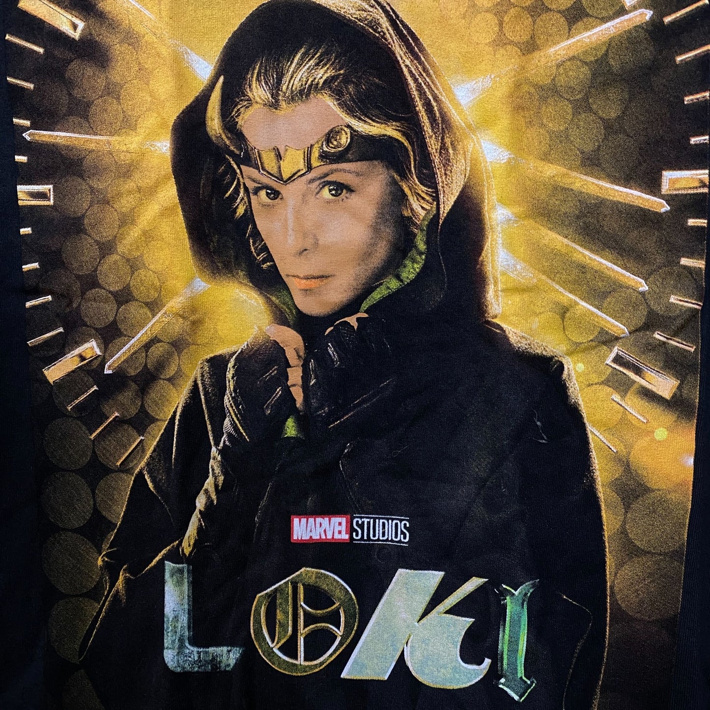 Marvel Studios Loki Disney Sylvie Graphic Print T-Shirt SM