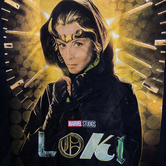 Marvel Studios Loki Disney Sylvie Graphic Print T-Shirt SM