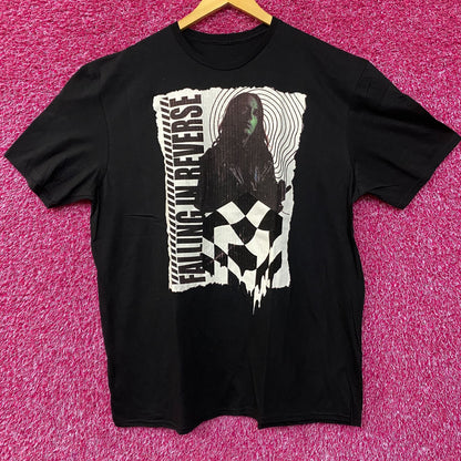 Falling In Reverse 21 Chequered Rock Band T-Shirt XL