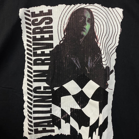 Falling In Reverse 21 Chequered Rock Band T-Shirt XL
