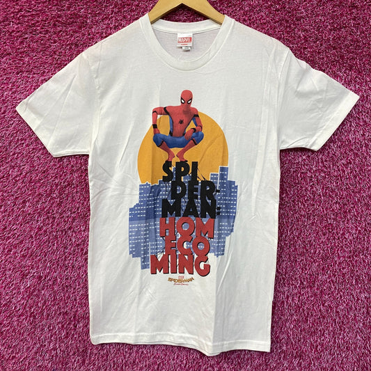 Marvel Spider-Man Homecoming City Graphic T-Shirt Small