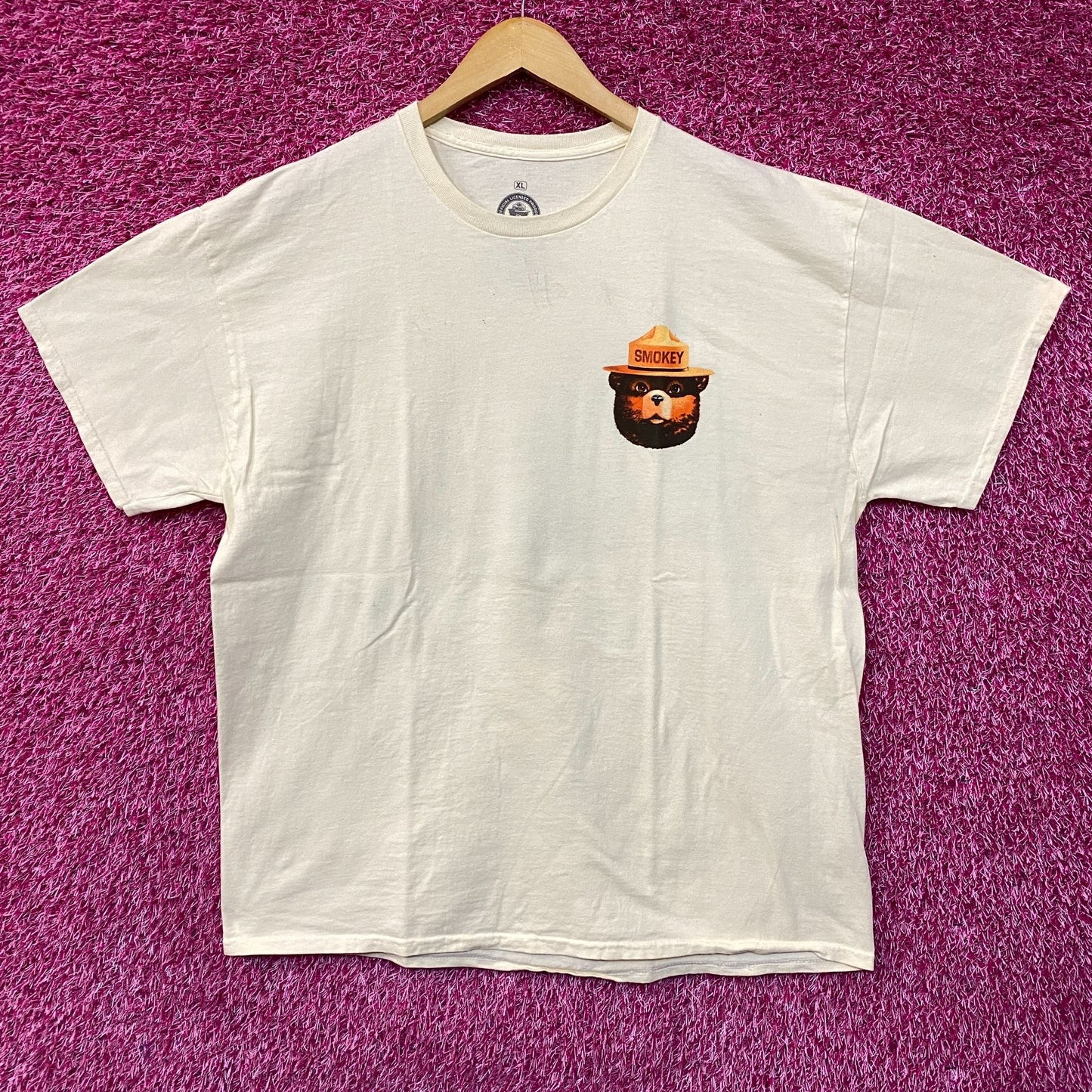 Smokey The Bear The Tree Almanac T-shirt size XL