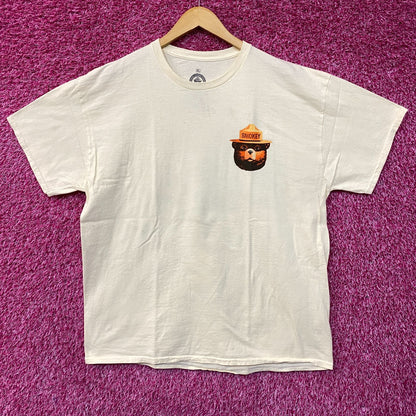 Smokey The Bear The Tree Almanac T-shirt size XL