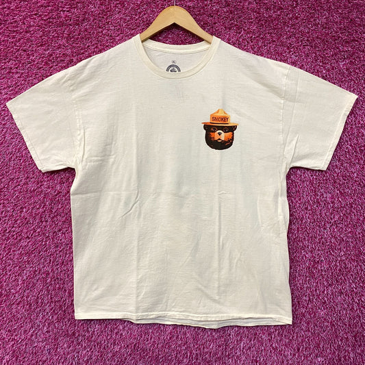 Smokey The Bear The Tree Almanac T-shirt size XL