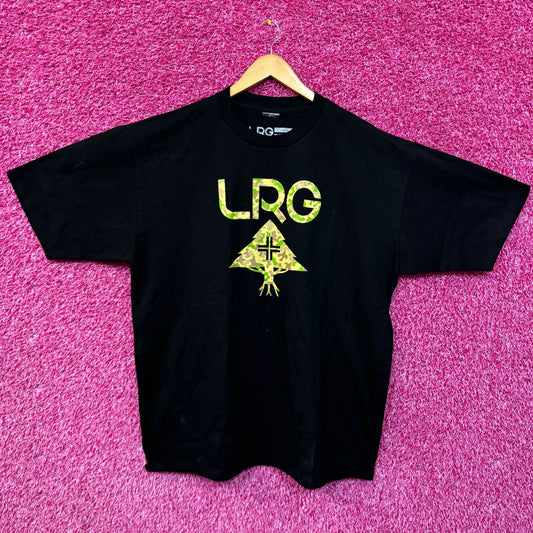Lifted Research Group Camo LRG Logo T-shirt size 2XL