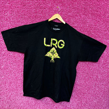Lifted Research Group Camo LRG Logo T-shirt size 2XL