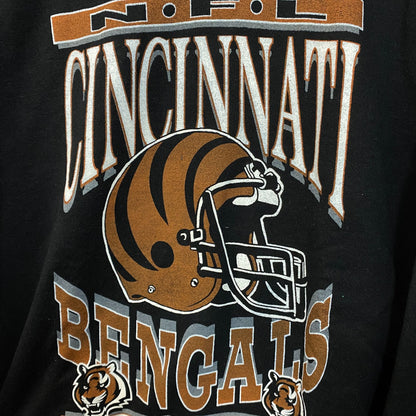Cincinnati Bengals NFL Helmet Logo Crewneck Sweatshirt Small