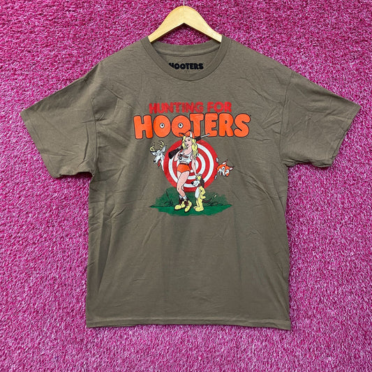Hooters Hunting for Hooters Vintage Style T-shirt Large