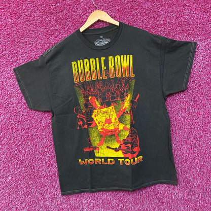 SpongeBob SquarePants Bubble Bowl World Tour T-shirt XL