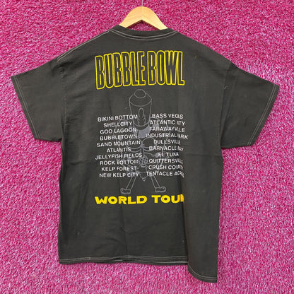 SpongeBob SquarePants Bubble Bowl World Tour T-shirt XL