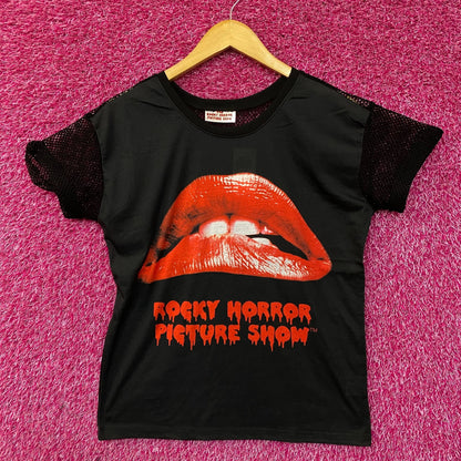 The Rocky Horror Picture Show Red Lips Mesh T-Shirt Medium