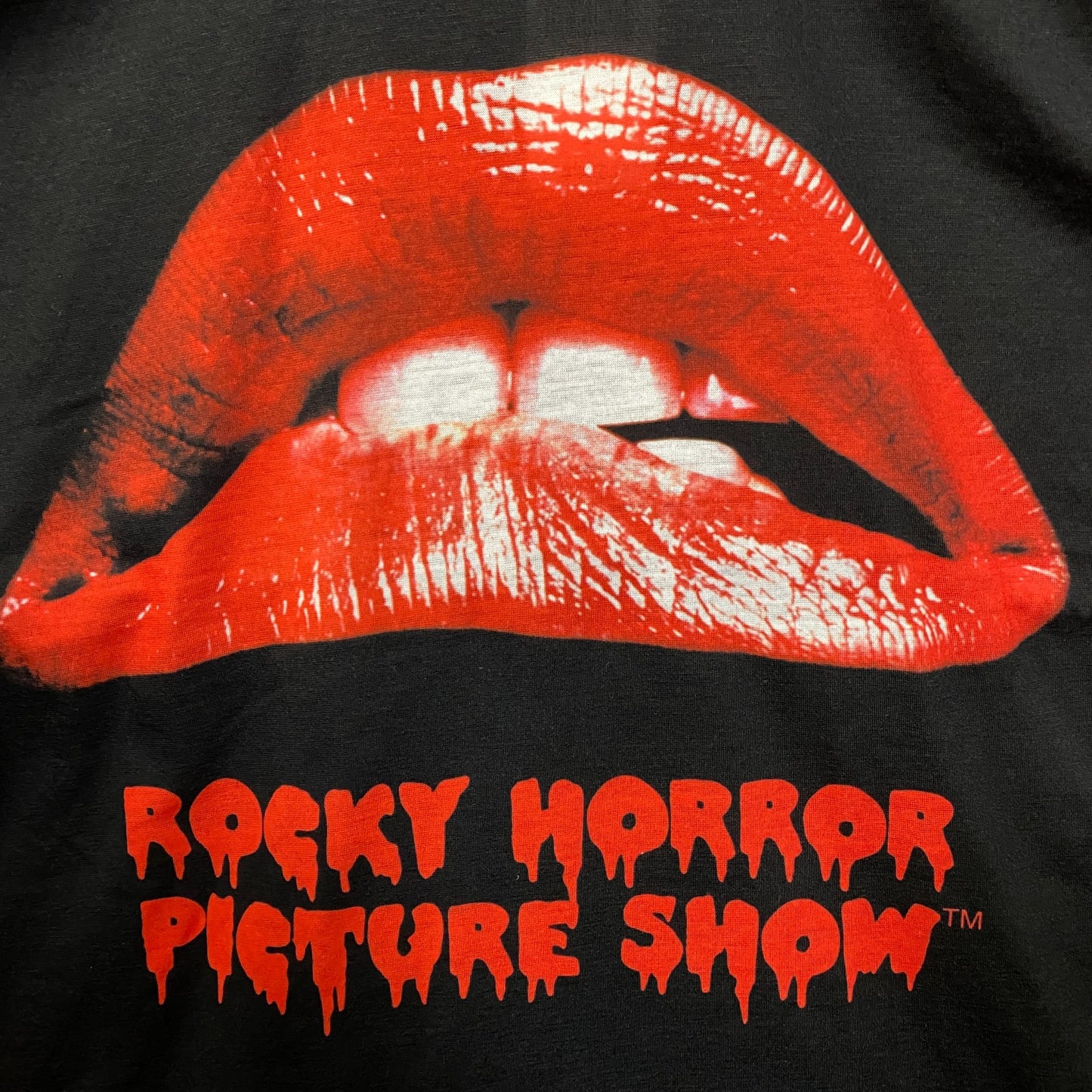The Rocky Horror Picture Show Red Lips Mesh T-Shirt Medium