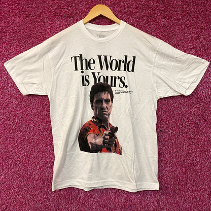 Scarface "The World Is Yours" Movie Graphic T-Shirt Large