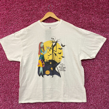 The Nightmare Before Christmas Jack and Sally T-Shirt Size XL