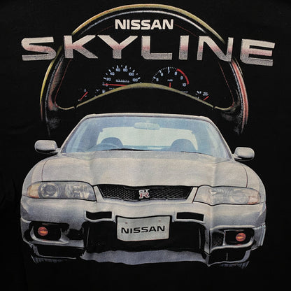 Ripple Junction Nissan Skyline Legendary Sports Car Poster T-Shirt XL