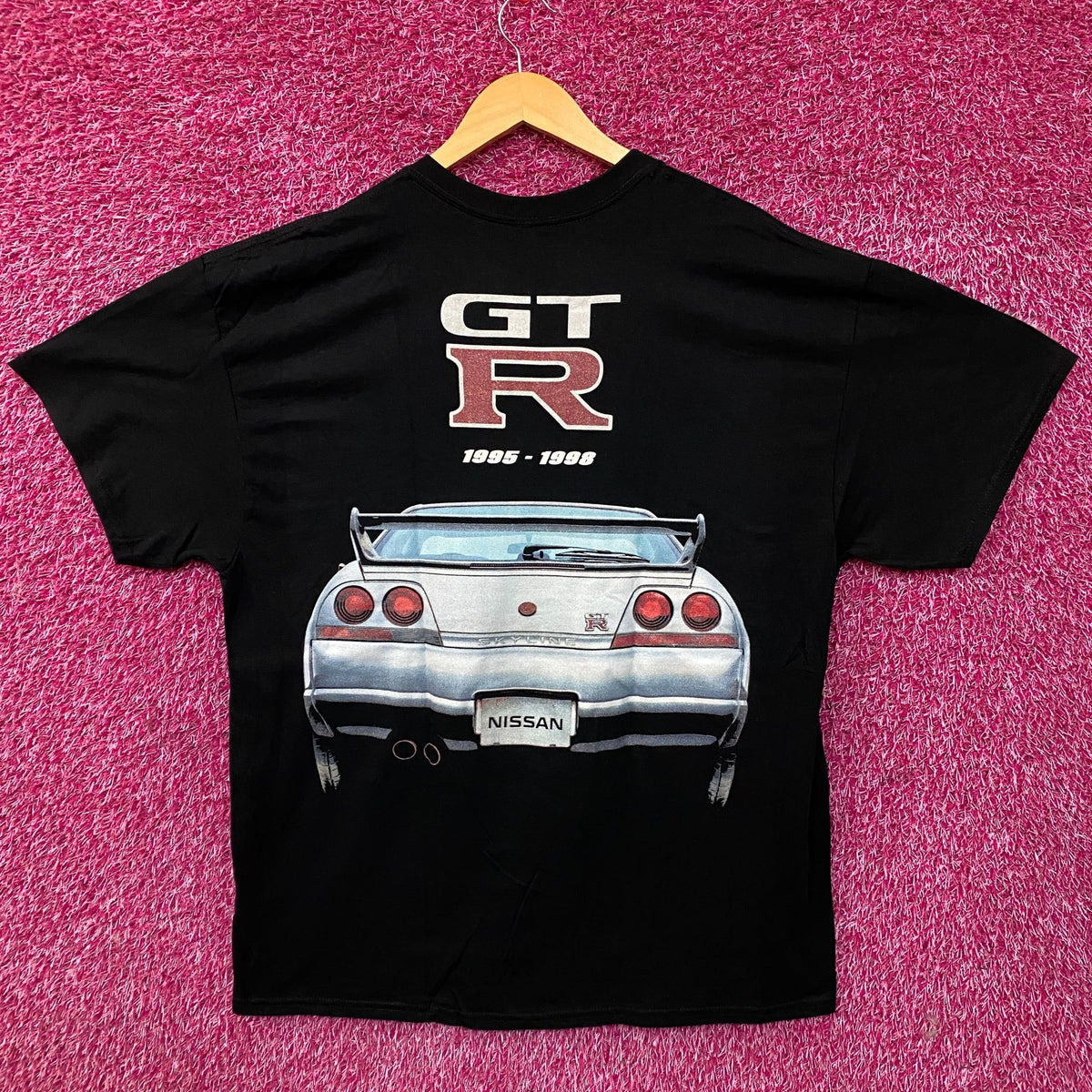 Ripple Junction Nissan Skyline Legendary Sports Car Poster T-Shirt XL