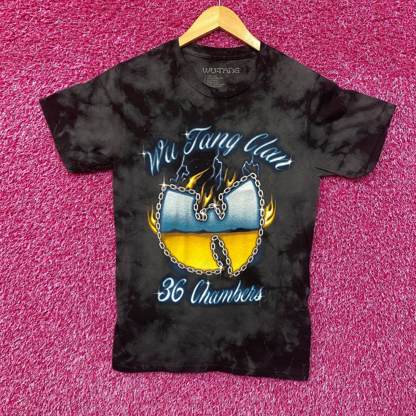 Wu-Tang Clan 36 Chambers TieDye T-Shirt Small
