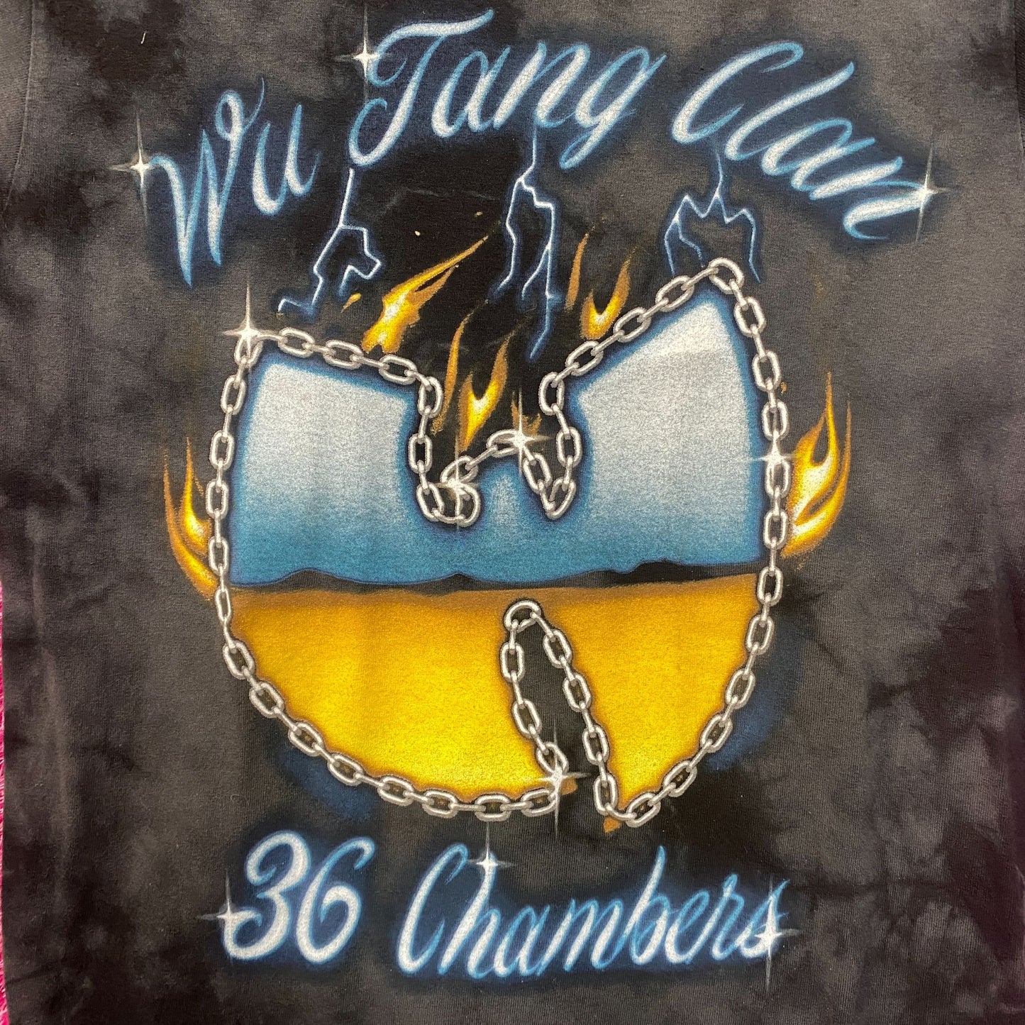 Wu-Tang Clan 36 Chambers TieDye T-Shirt Small